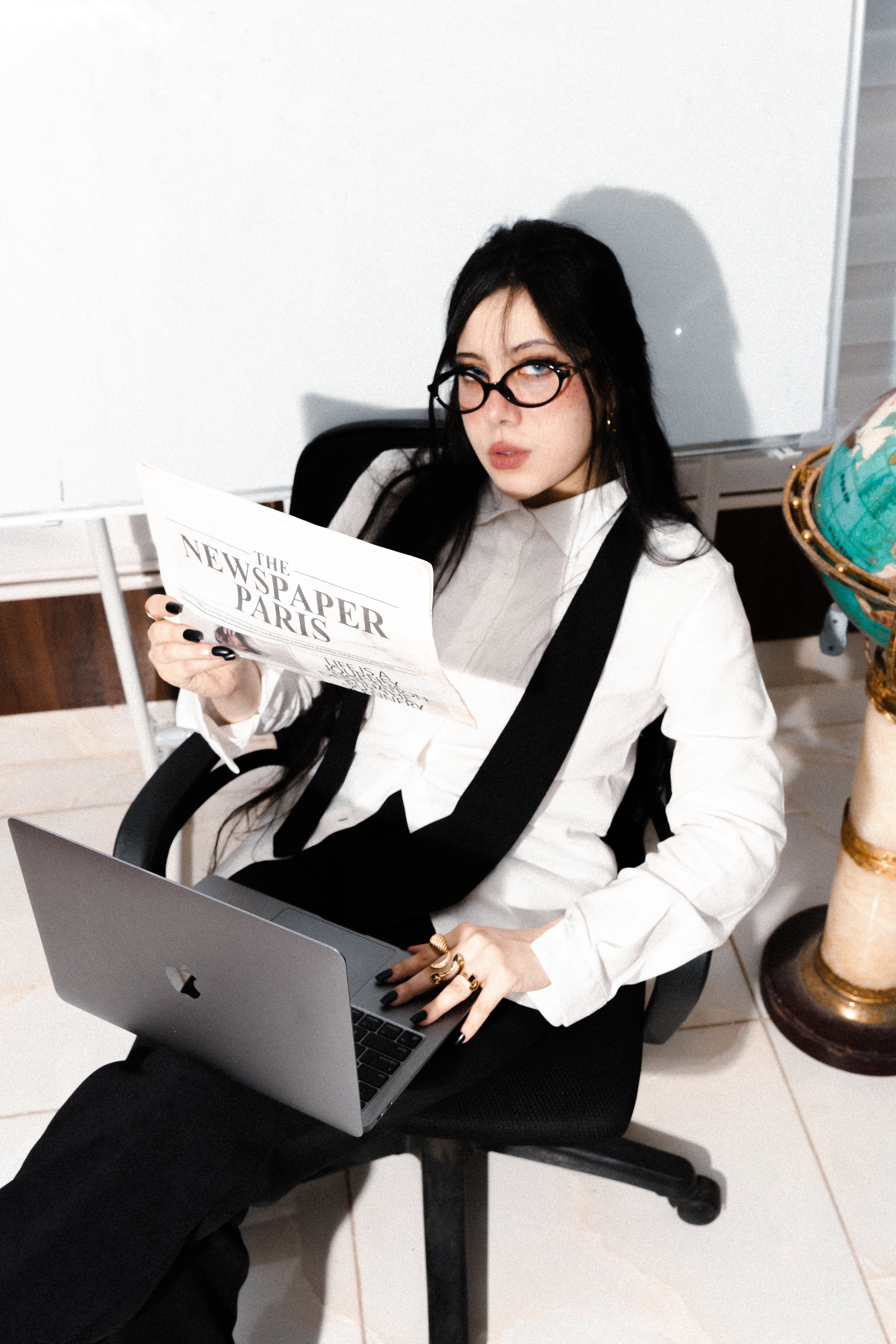 The Dusted Linen Écrivain Shirt